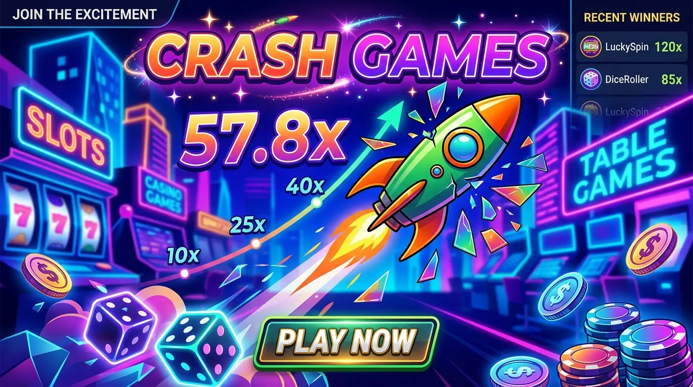 Tg casino Crash Games